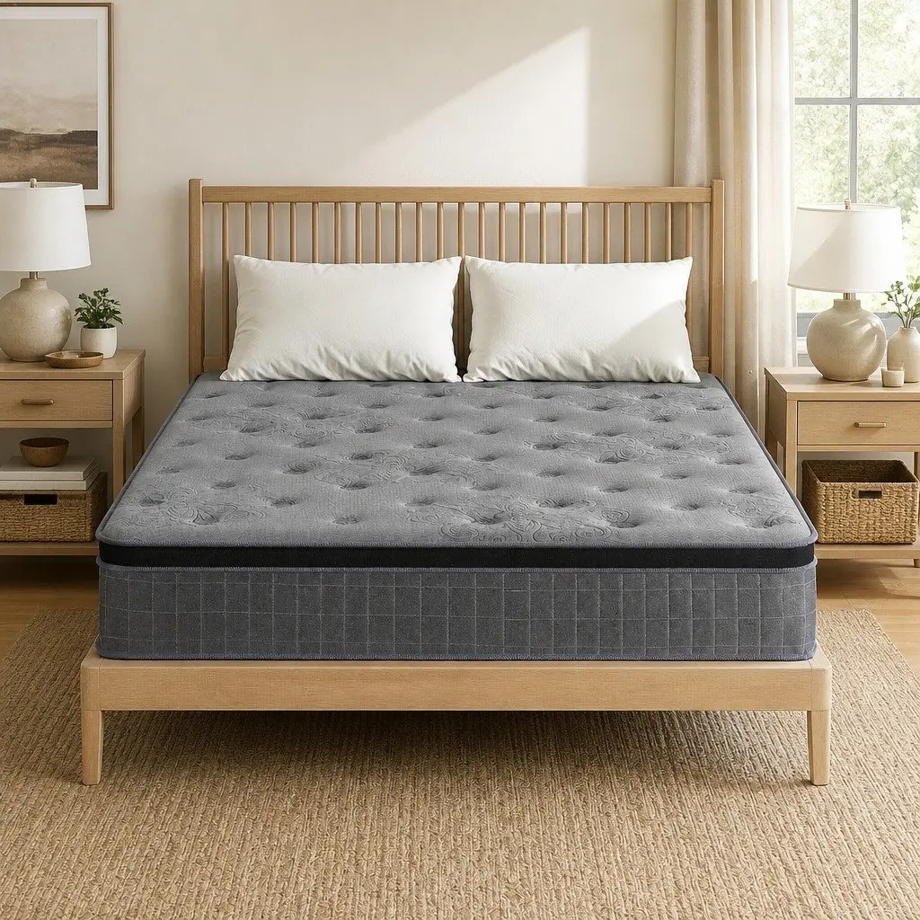26cm Queen Mattress with Pocket Springs and Latex