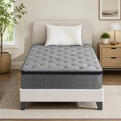 26cm Single Mattress - Medium Firm Pocket Spring Bed