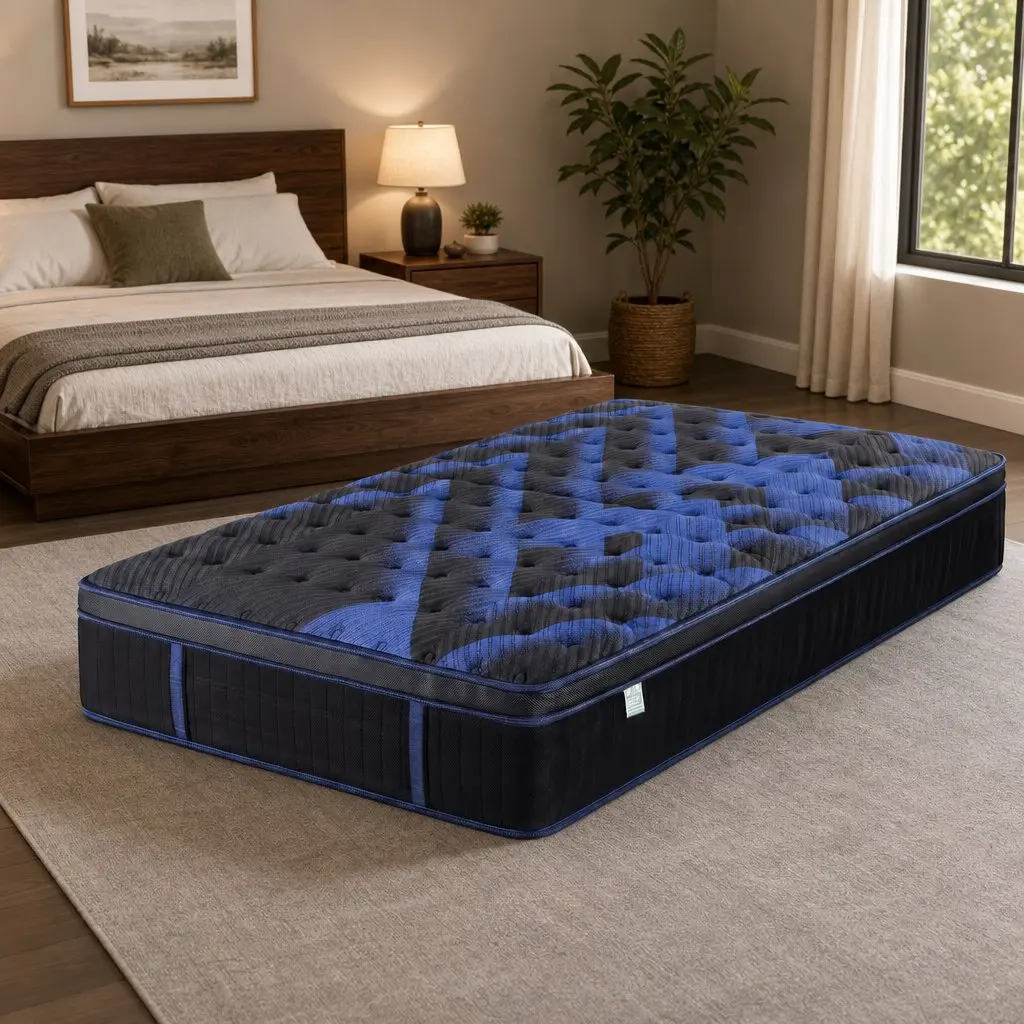34cm King Single Hybrid Mattress with Gel Memory Foam