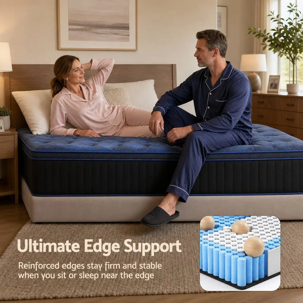 Queen Hybrid Mattress 34cm Thickness