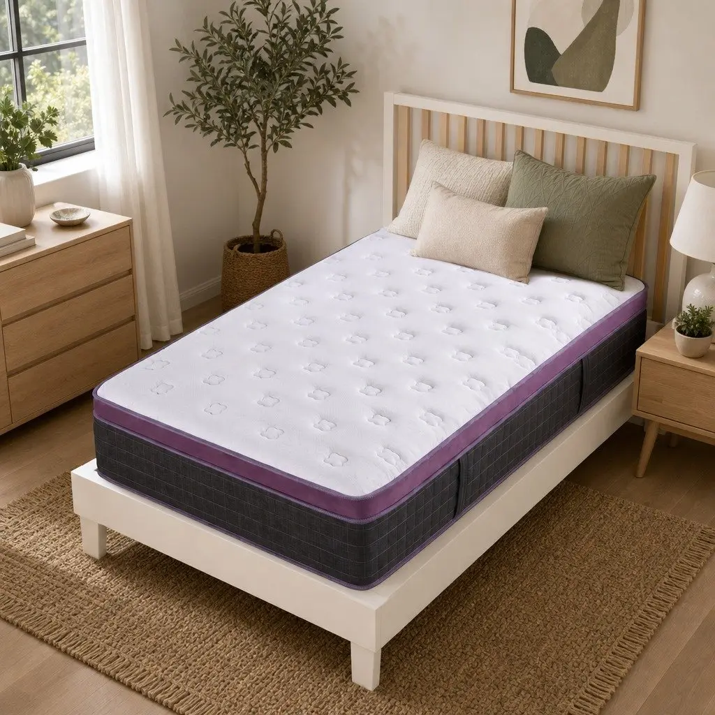 King Single Mattress Euro Top Firm 35cm Thick