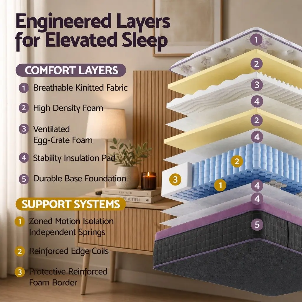 Single Euro Top Mattress