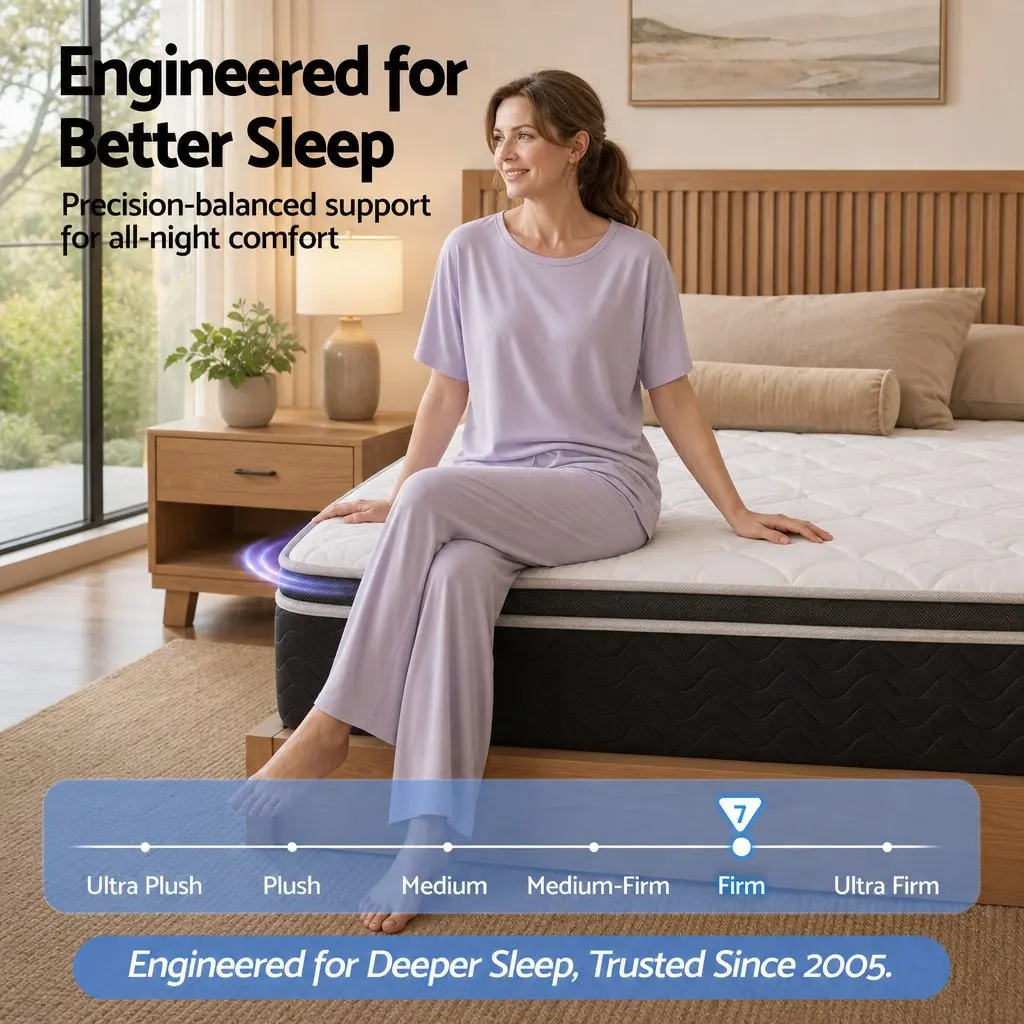King Single Mattress with Copper Foam