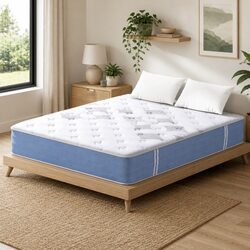 25cm King Size Mattress with Bamboo Euro Top