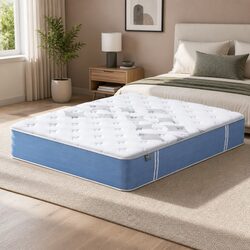 25cm King Size Mattress with Bamboo Euro Top