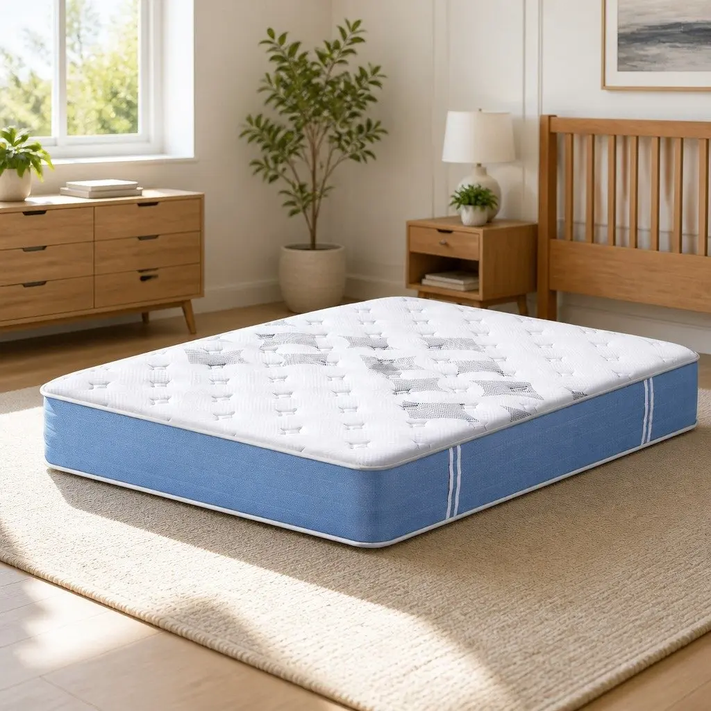 25cm King Size Mattress with Bamboo Euro Top