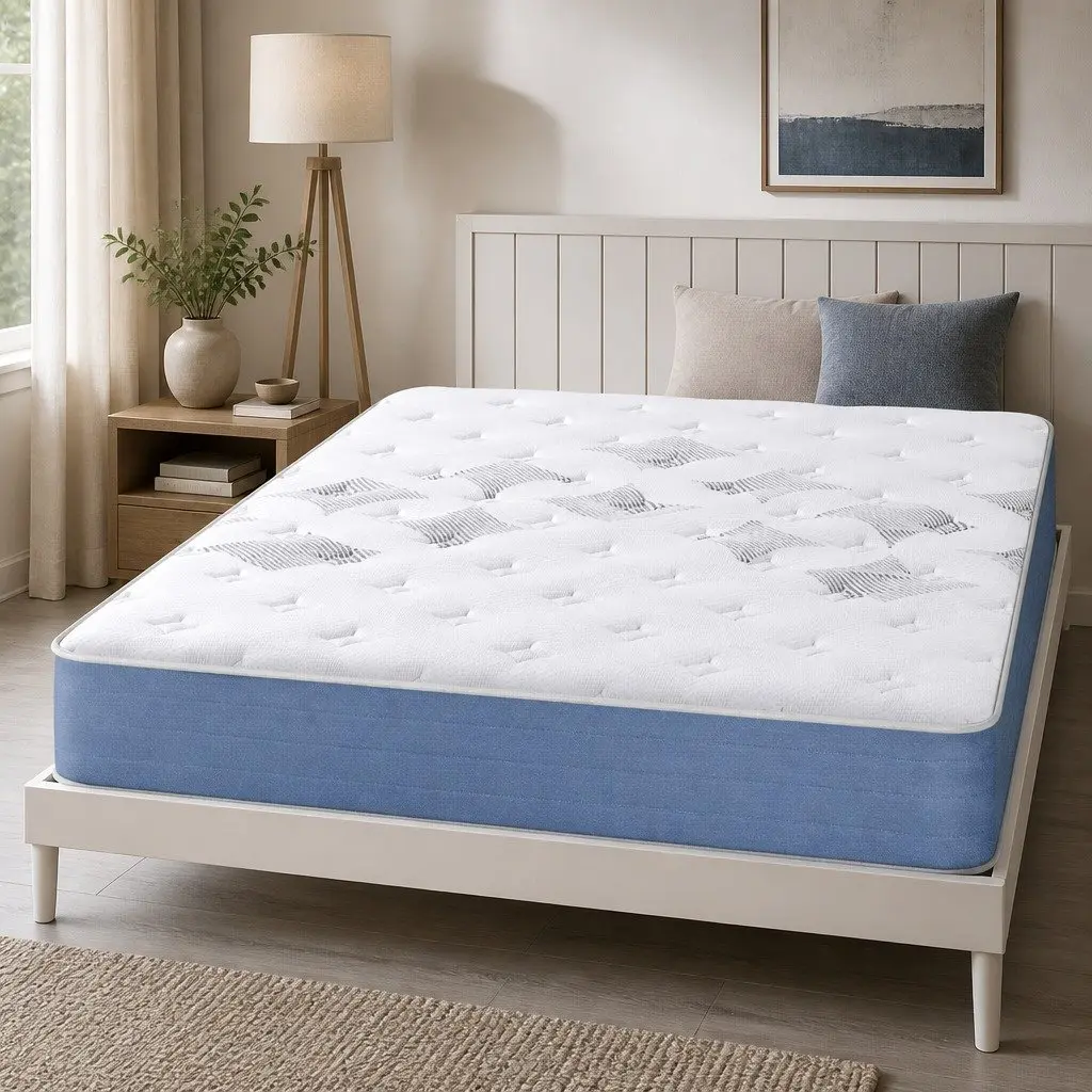 25cm King Size Mattress with Bamboo Euro Top