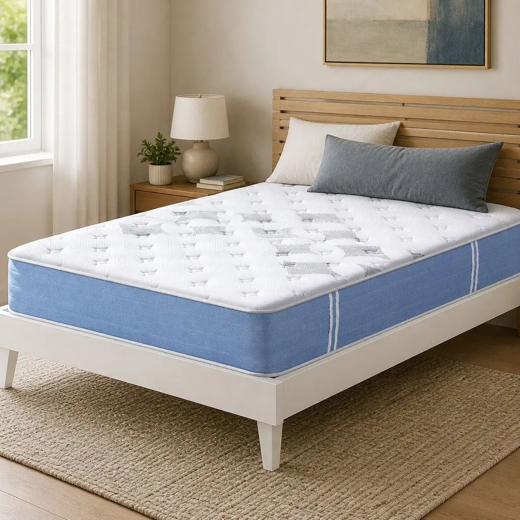 Queen Mattress 25cm Pocket Spring