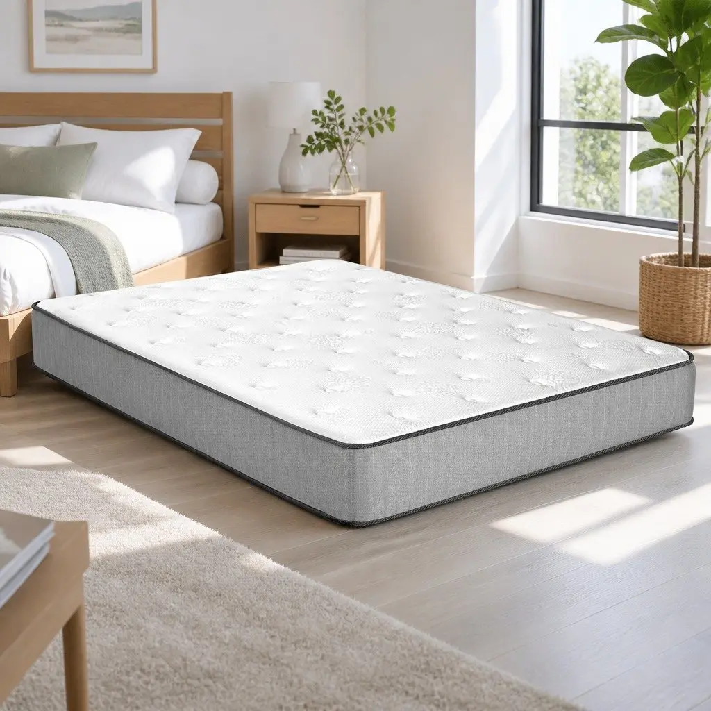 Extra Firm King Single Mattress Tight Top 23cm Hypoallergenic Comfort Support