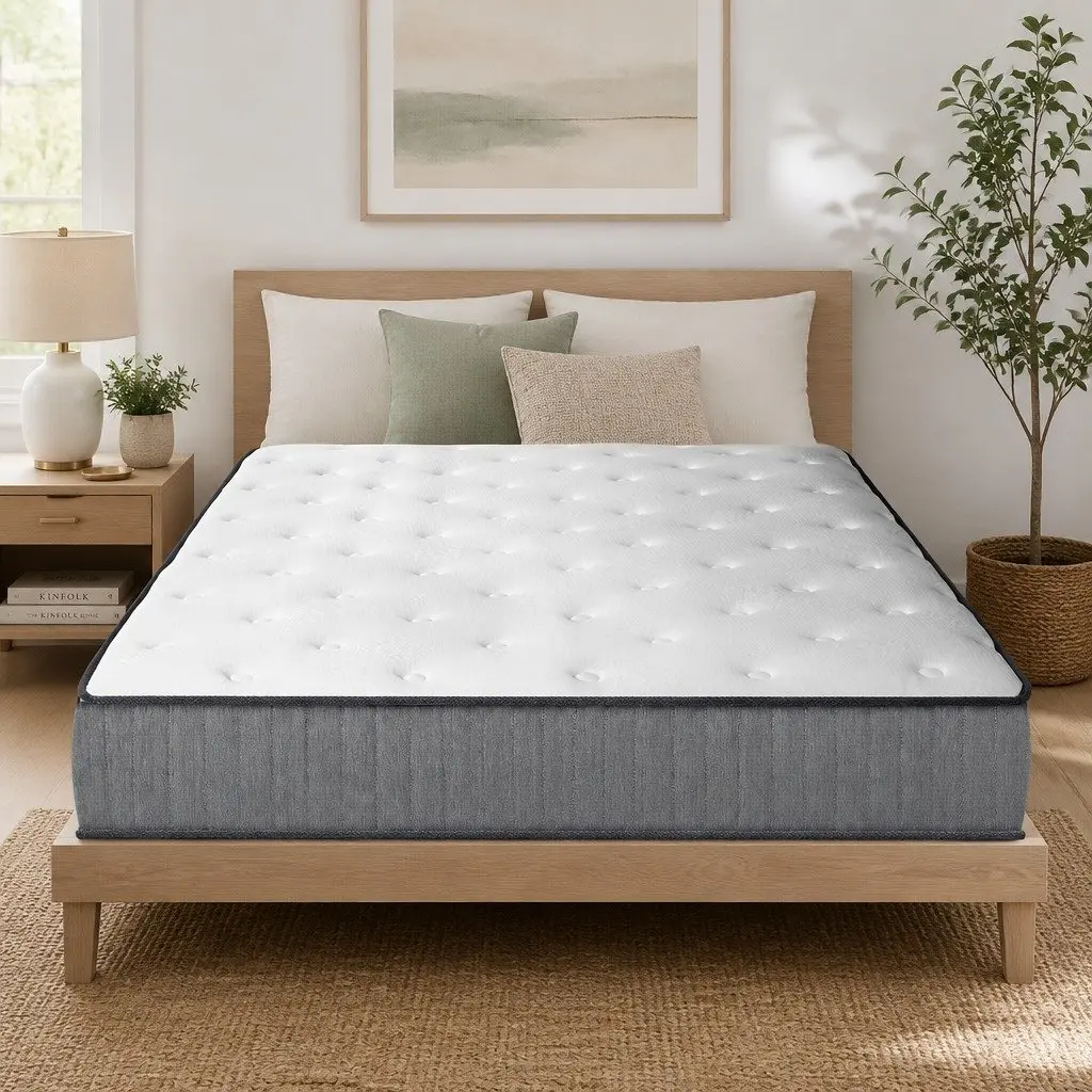 Extra Firm King Single Mattress Tight Top 23cm Hypoallergenic Comfort Support