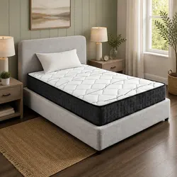 Single Mattress 190cm x 91cm - Bonnell Spring Medium Firm Support