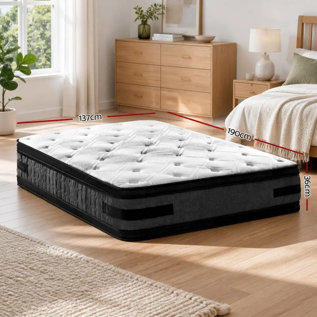 Double Mattress 36cm Thick with Pocket Spring System