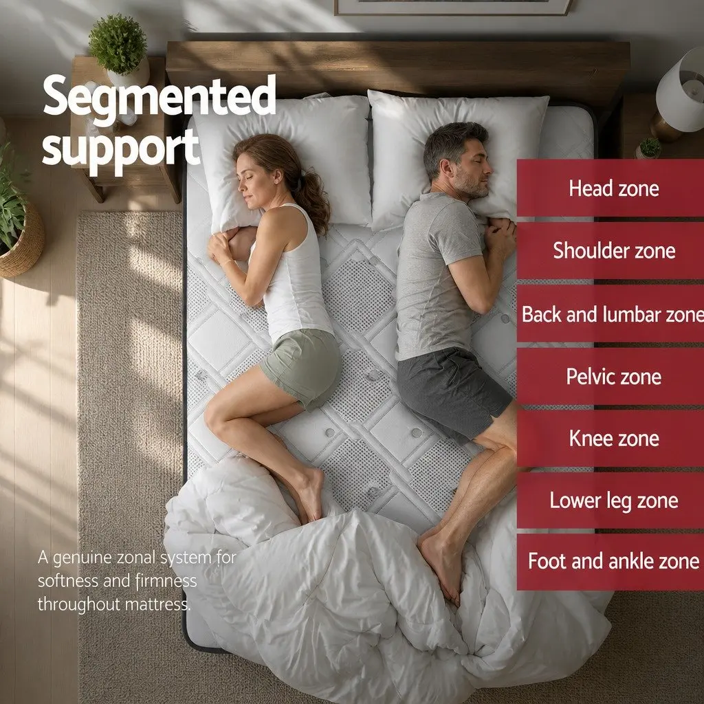 Double Mattress 36cm Thick with Pocket Spring System