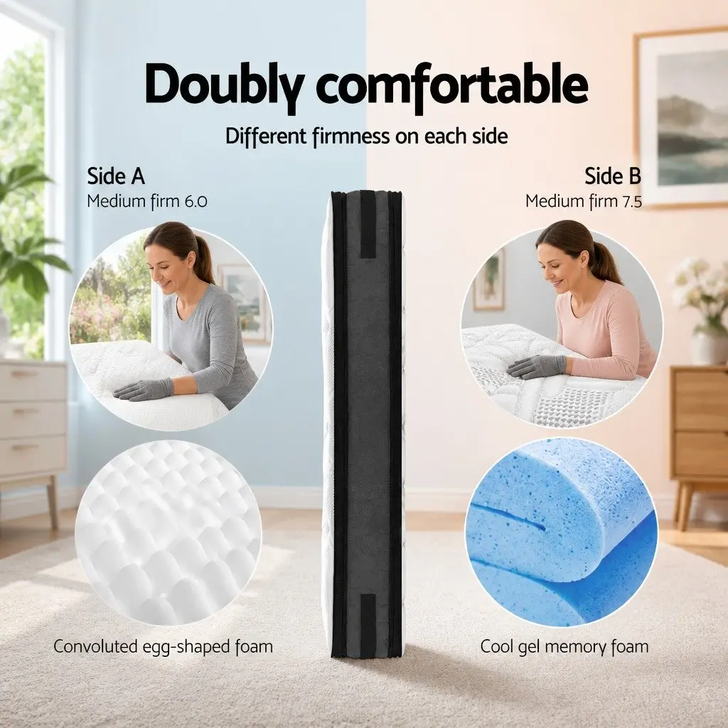 King Size Mattress with Foam Layers