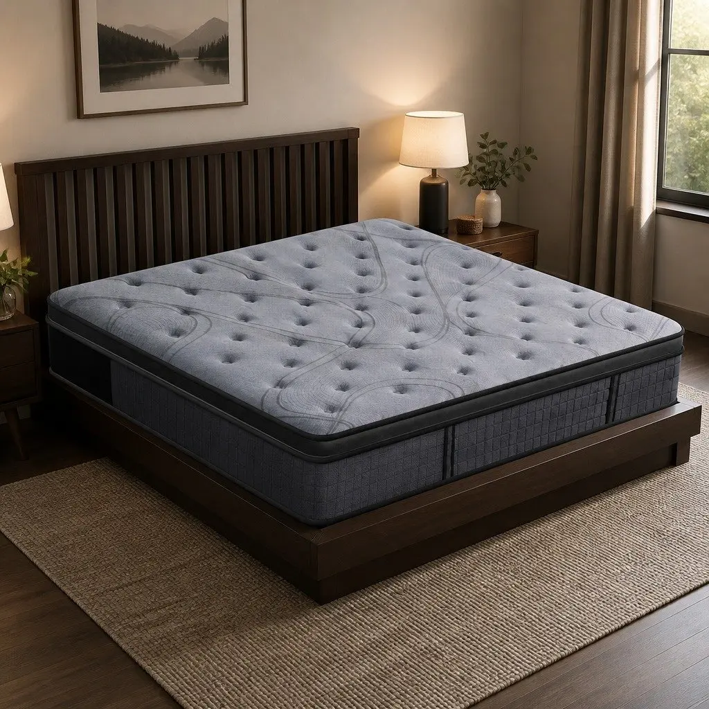 Double Mattress 33cm 7-Zone Pocket Spring Extra Firm