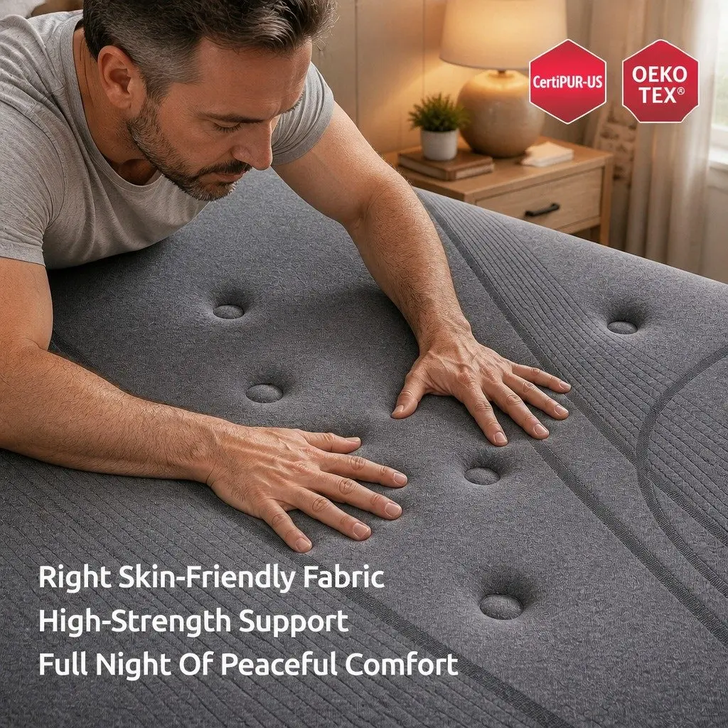 Double Mattress 33cm 7-Zone Pocket Spring Extra Firm