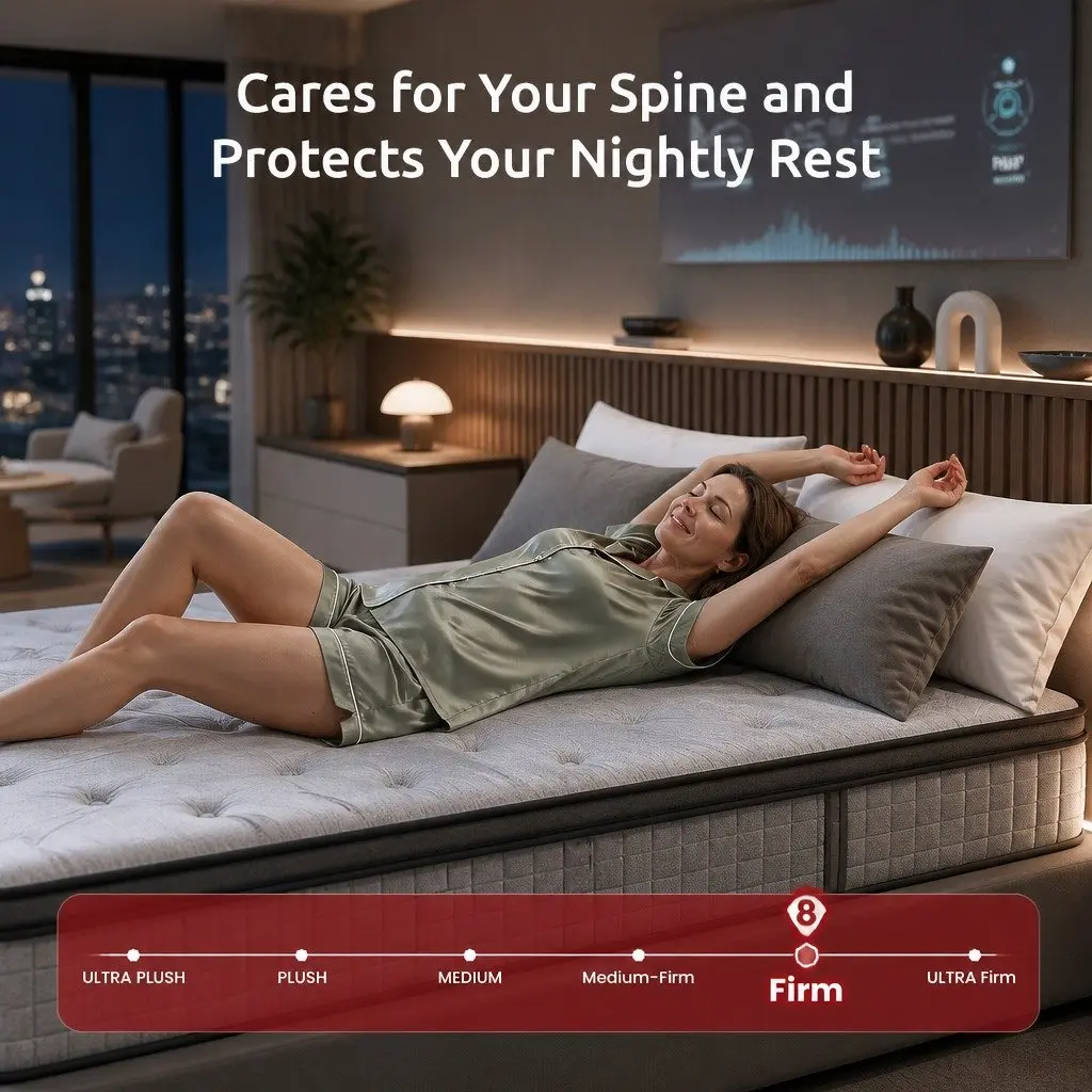 33cm Single Mattress with 7-Zone Support