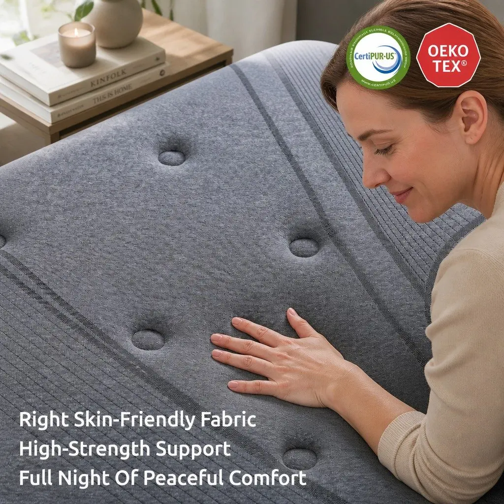 33cm Single Mattress with 7-Zone Support