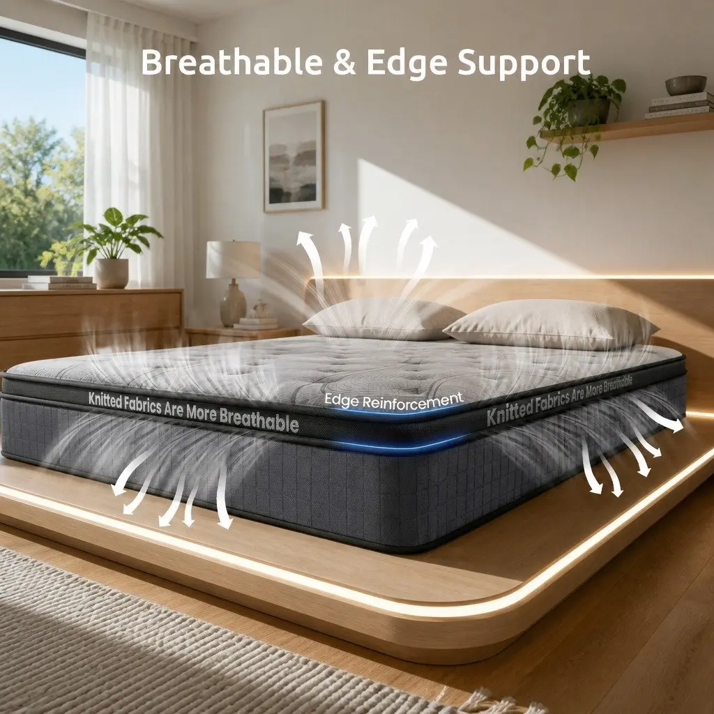 33cm Single Mattress with 7-Zone Support