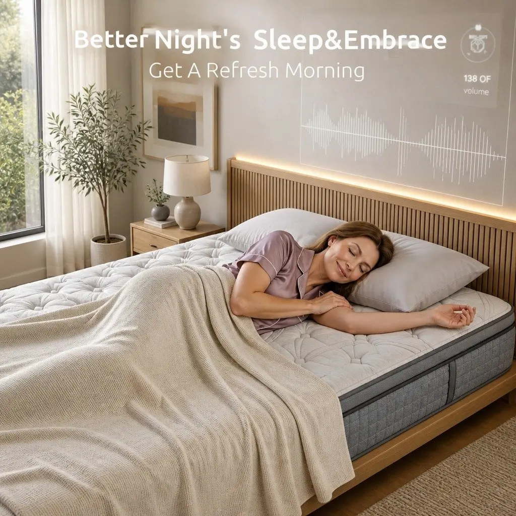 33cm Single Mattress with 7-Zone Support