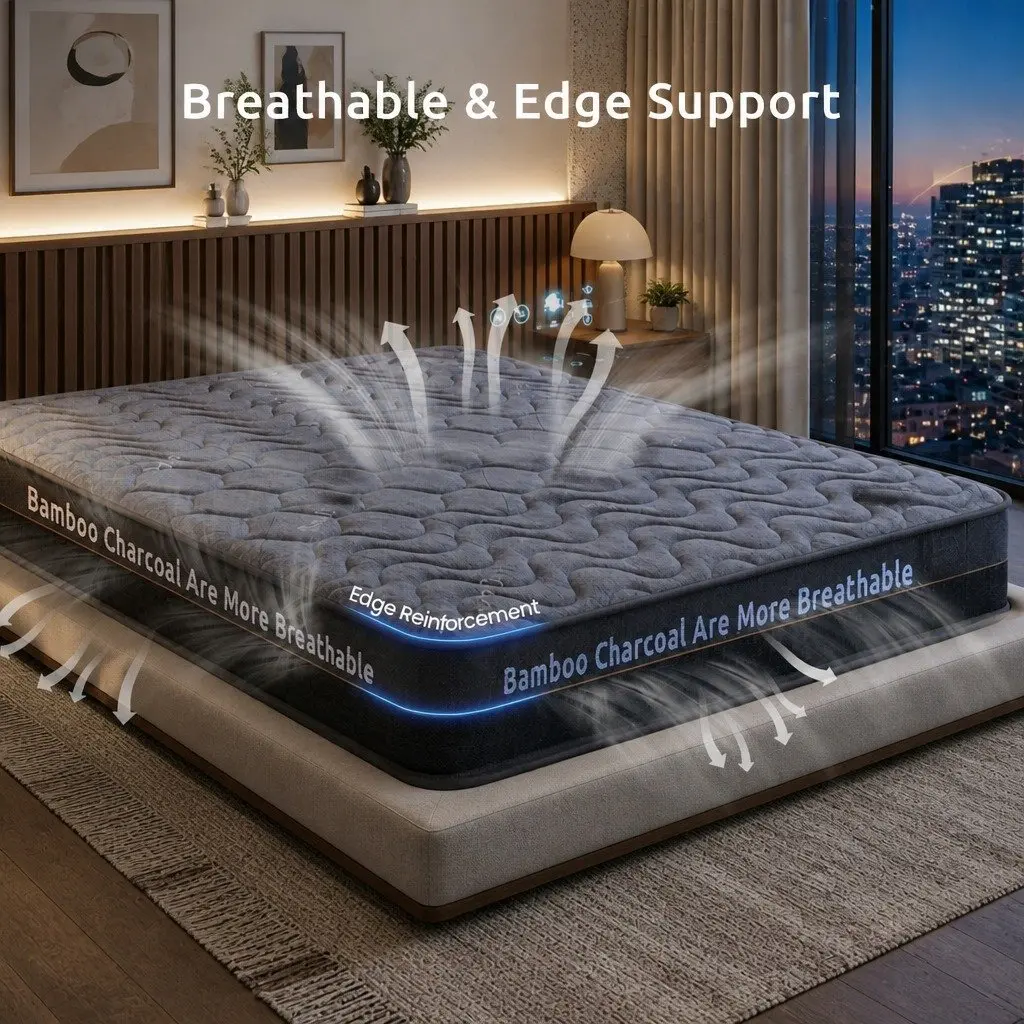 25cm Hybrid Pocket Spring Mattress