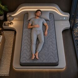 Single Mattress Dimensions: 25cm Hybrid Pocket Spring Design