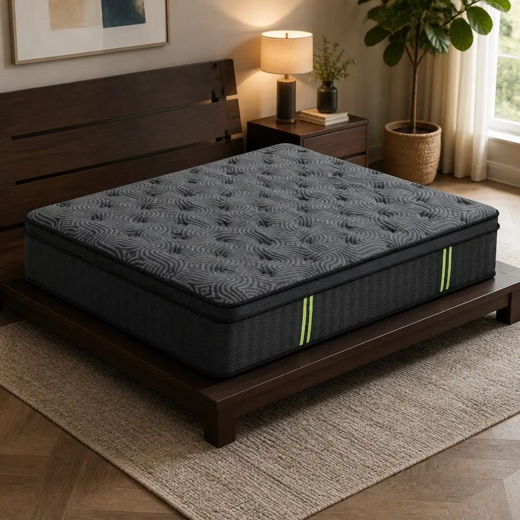 34cm King Hybrid Pocket Spring Gel Mattress