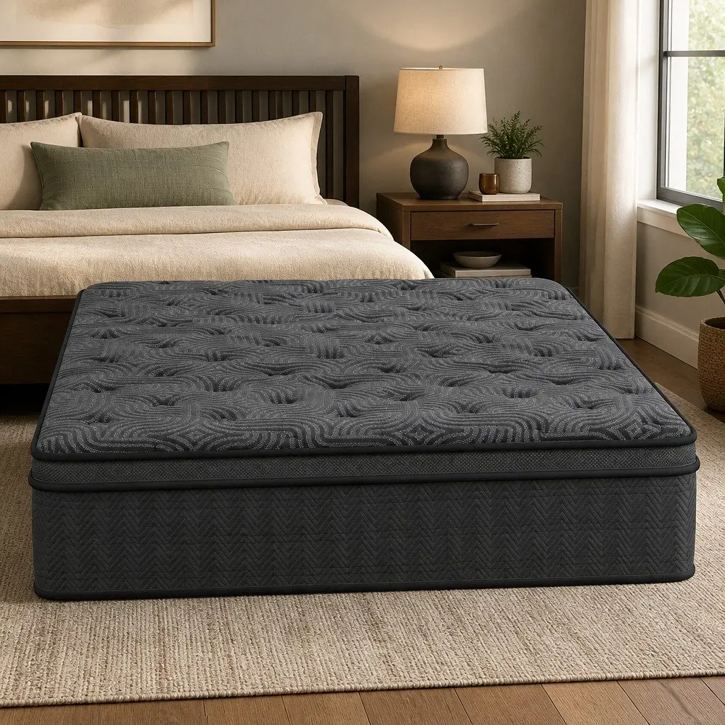 34cm King Hybrid Pocket Spring Gel Mattress