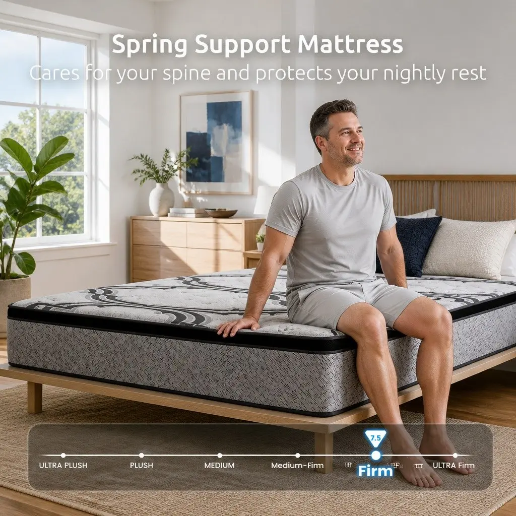 King Size 34cm Extra Firm Mattress