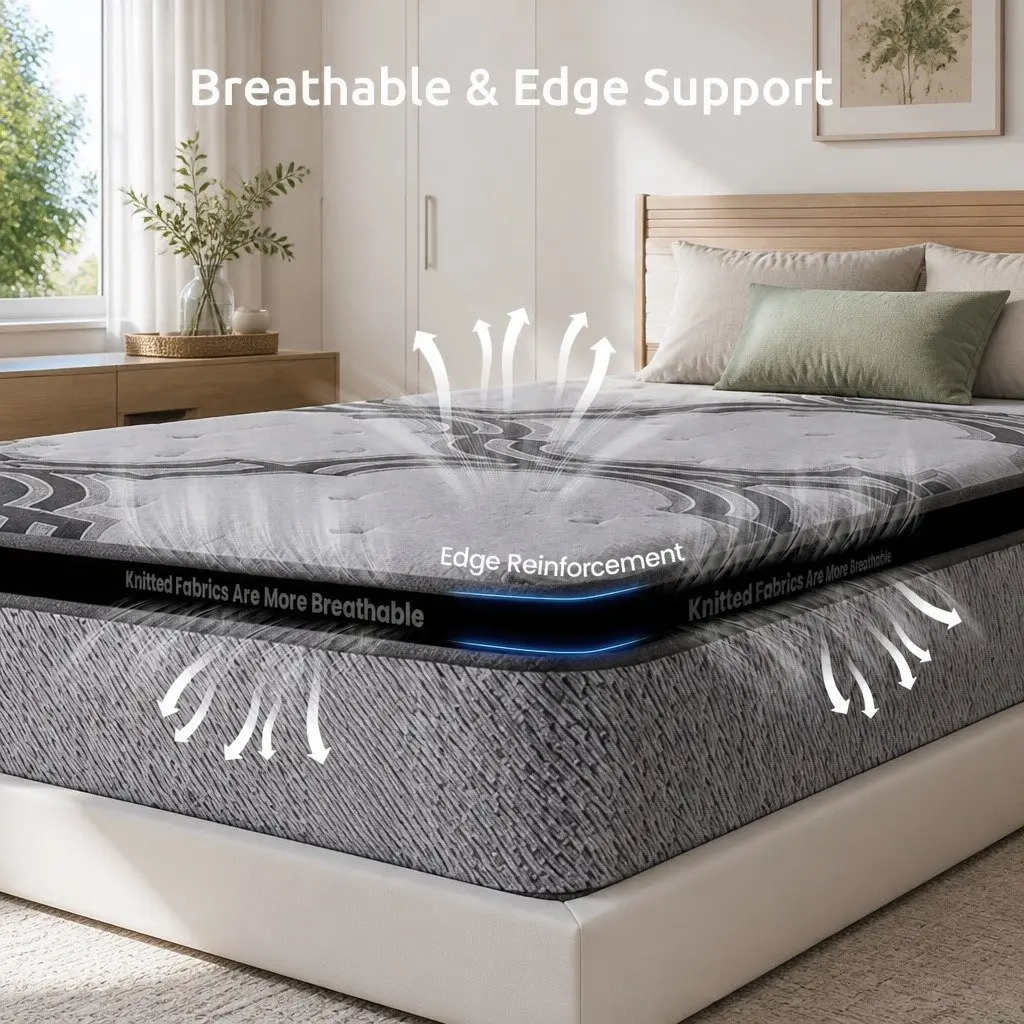 34cm Single Mattress with 5-Zone Support