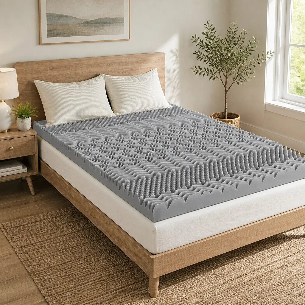8cm Double Bed Mattress Topper with Graphite Infusion