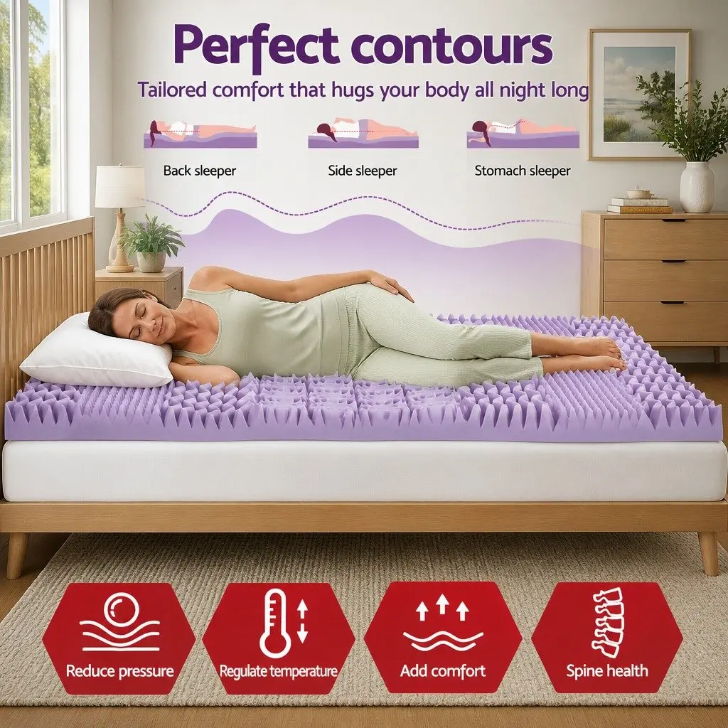 8cm Memory Foam Mattress Topper