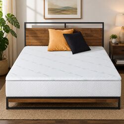 Memory Foam Mattress Topper: 190cm x 90cm x 10cm Specifications