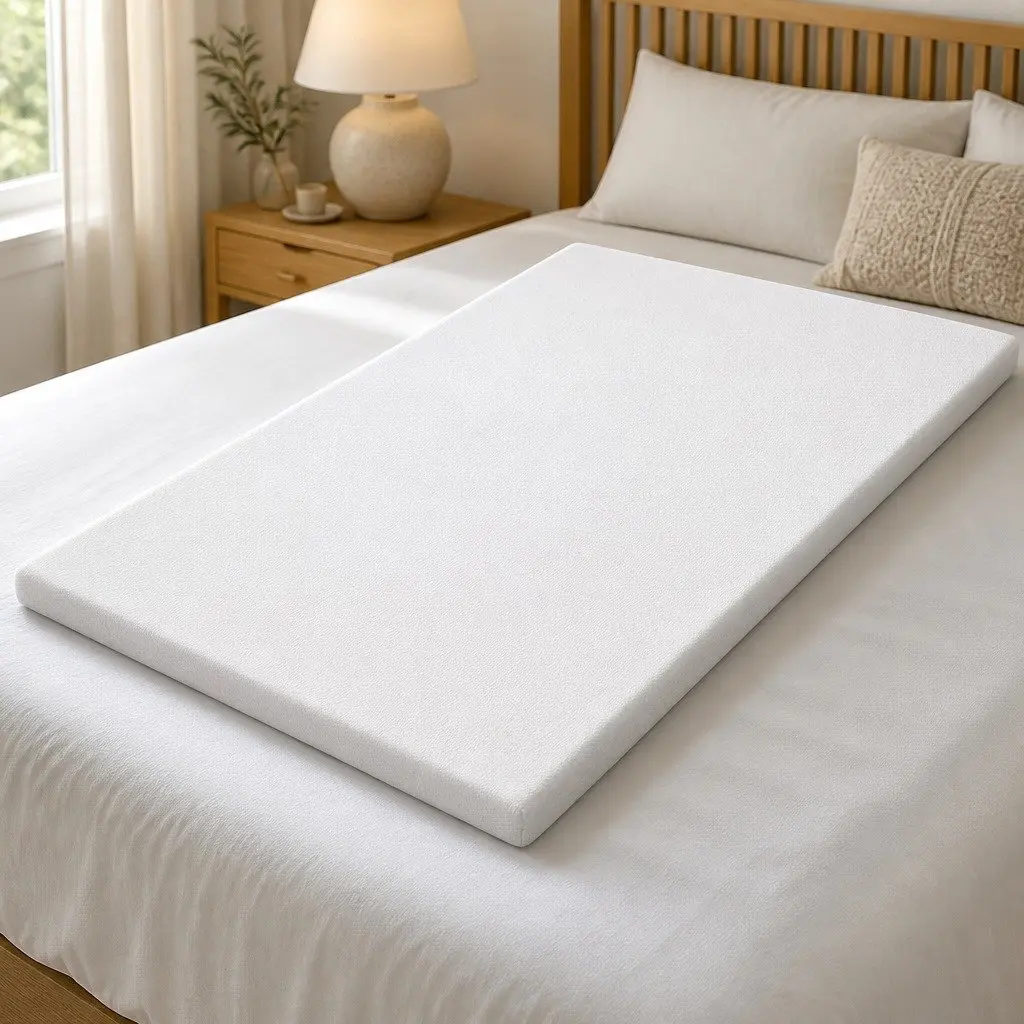 Memory Foam Mattress Topper King 5cm Cool Gel Pressure Relief Breathable Bamboo