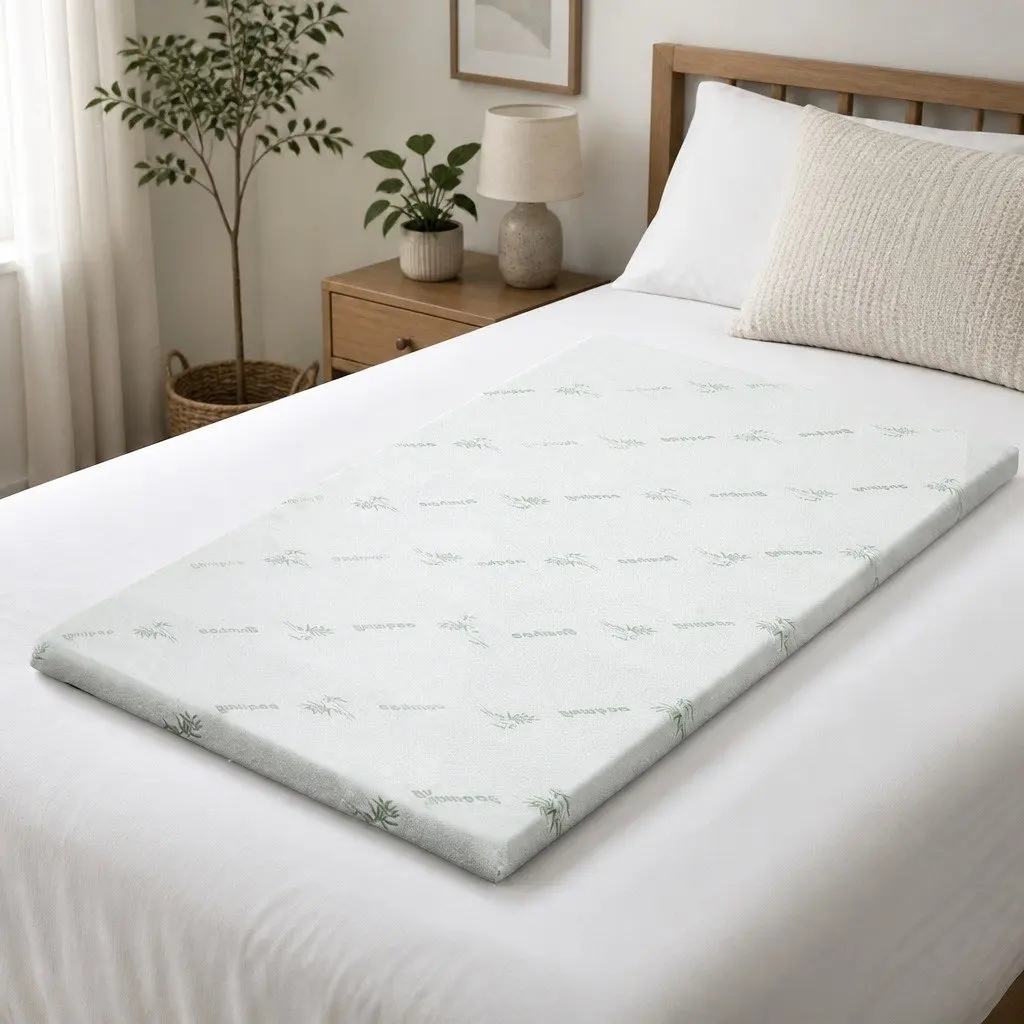 Gel-Infused Memory Foam Topper