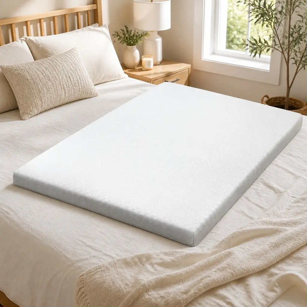 Memory Foam Mattress Topper Queen Gel-Infused Cool Sleep 8cm