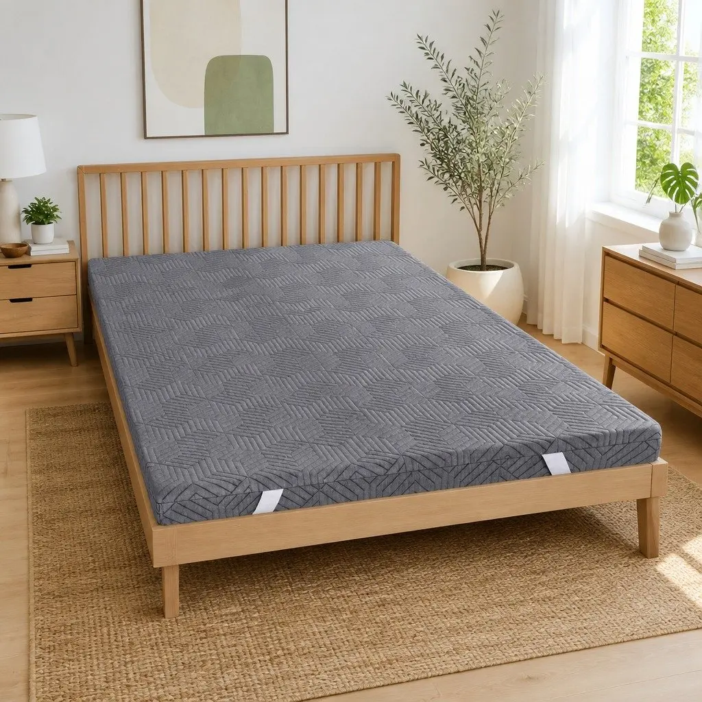 8cm Gel Infused Dual Layer Mattress Topper