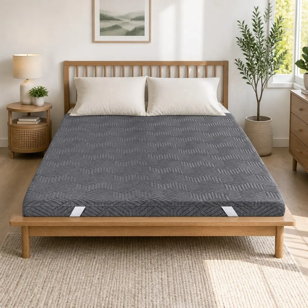 Single Bed Gel Infused Memory Foam Topper 8cm