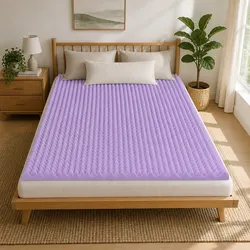 5cm Single Mattress Topper with Lavender and Egg Crate Design