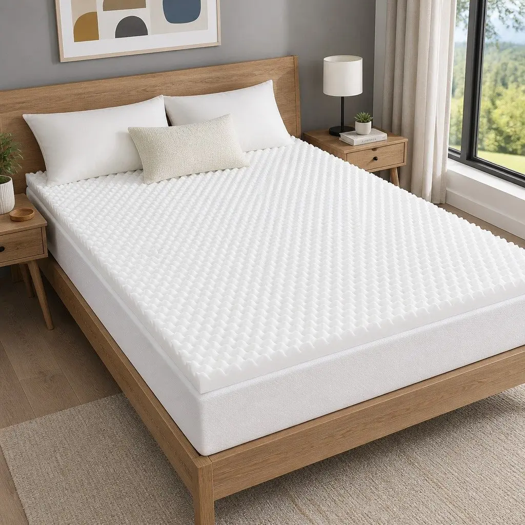 5cm Single Bed Memory Foam Mattress Topper