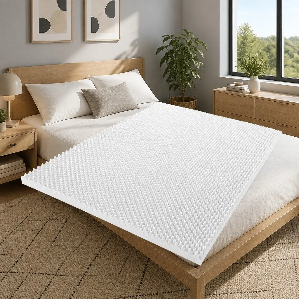 5cm Single Bed Memory Foam Mattress Topper