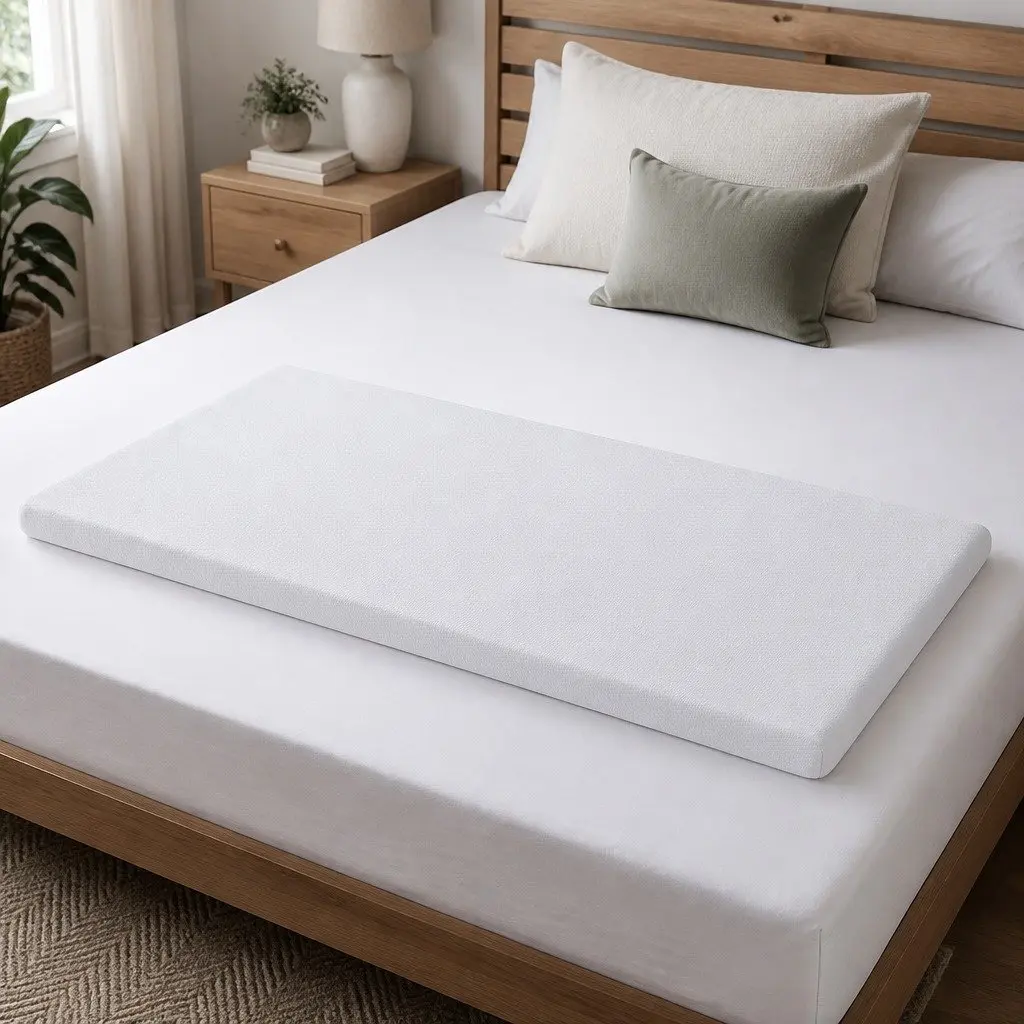 8cm Double Memory Foam Mattress Topper