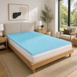 8cm Memory Foam Mattress Topper with Bamboo Cover