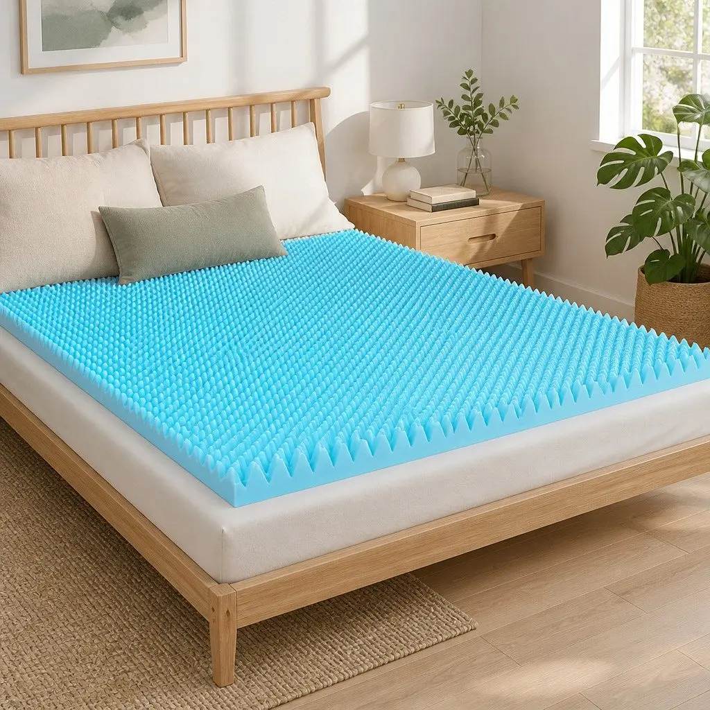 8cm Gel Memory Foam Mattress Topper