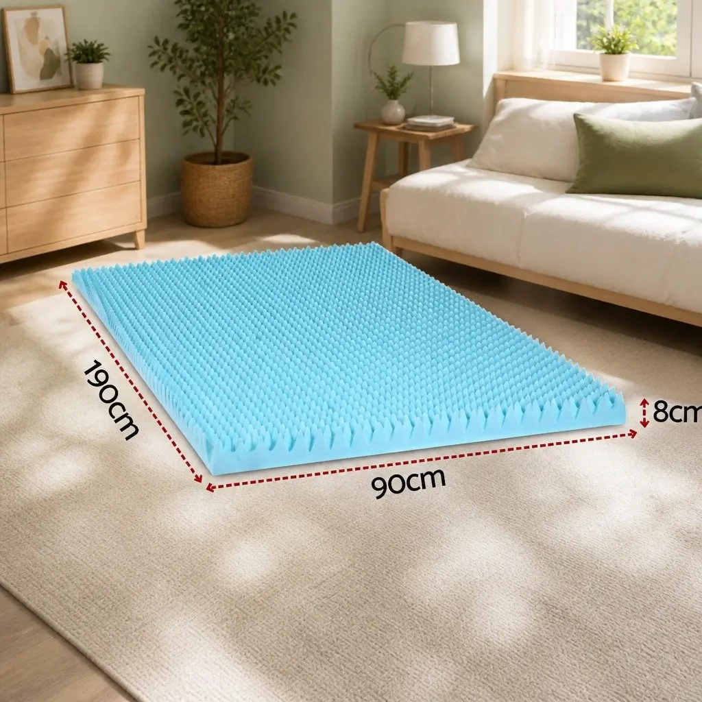8cm Gel Memory Foam Mattress Topper