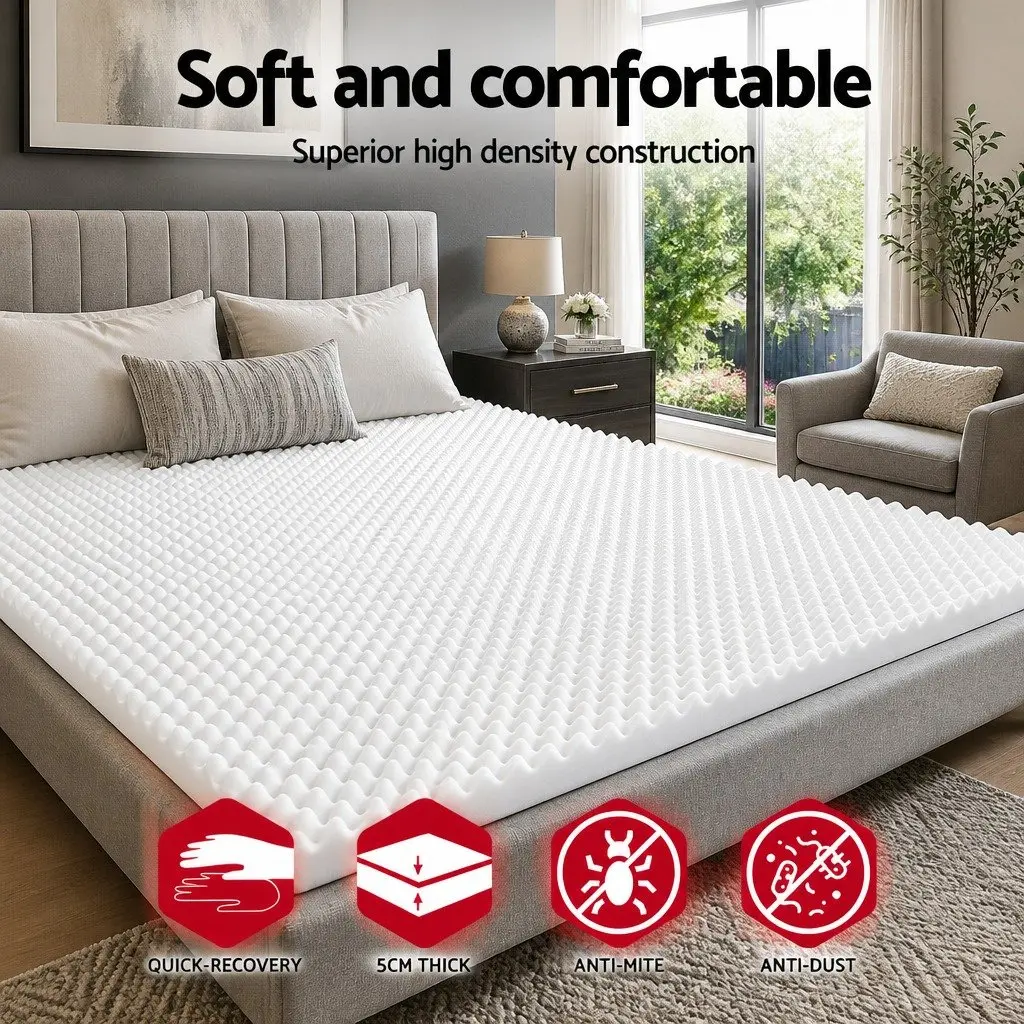 5cm King Single Memory Foam Topper