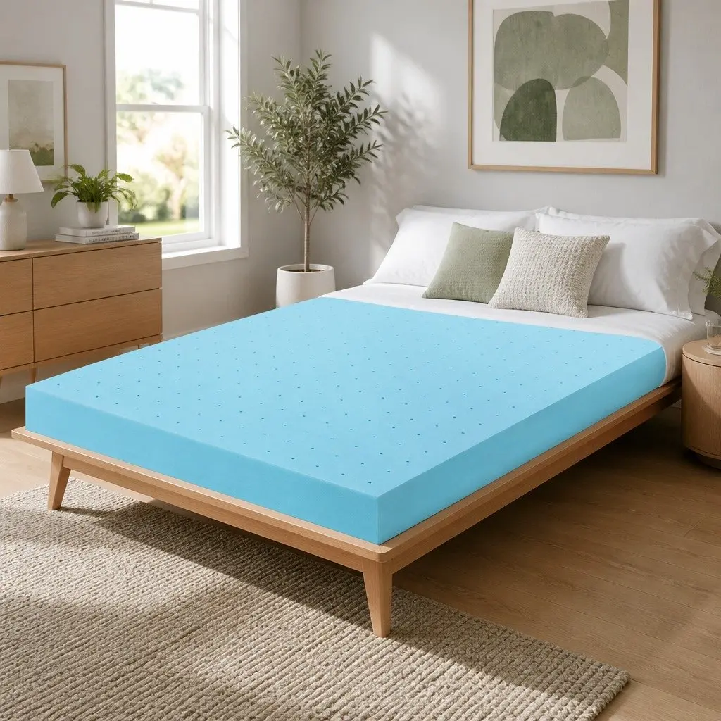 12cm Double Bed Memory Foam Mattress Topper