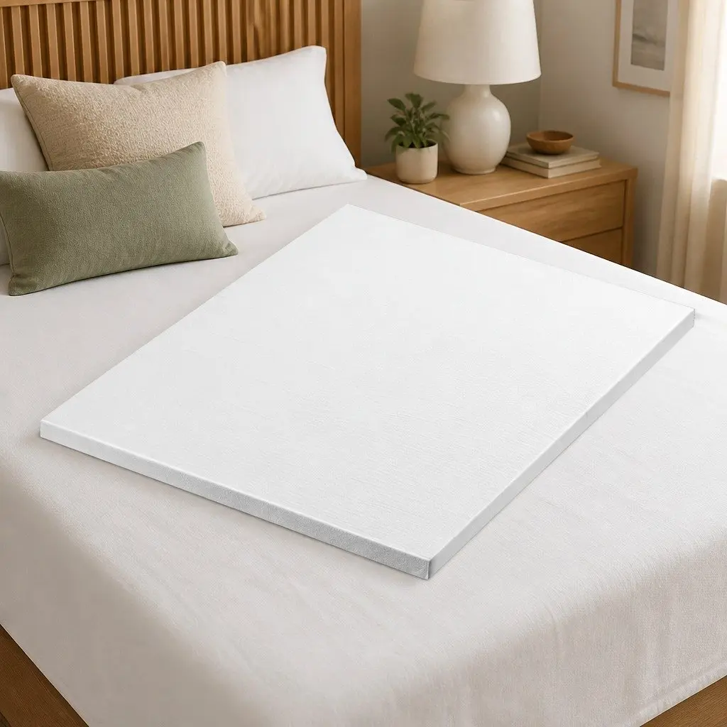 Memory Foam Mattress Topper King Bed Cool Gel Ventilated 5cm Removable Cover