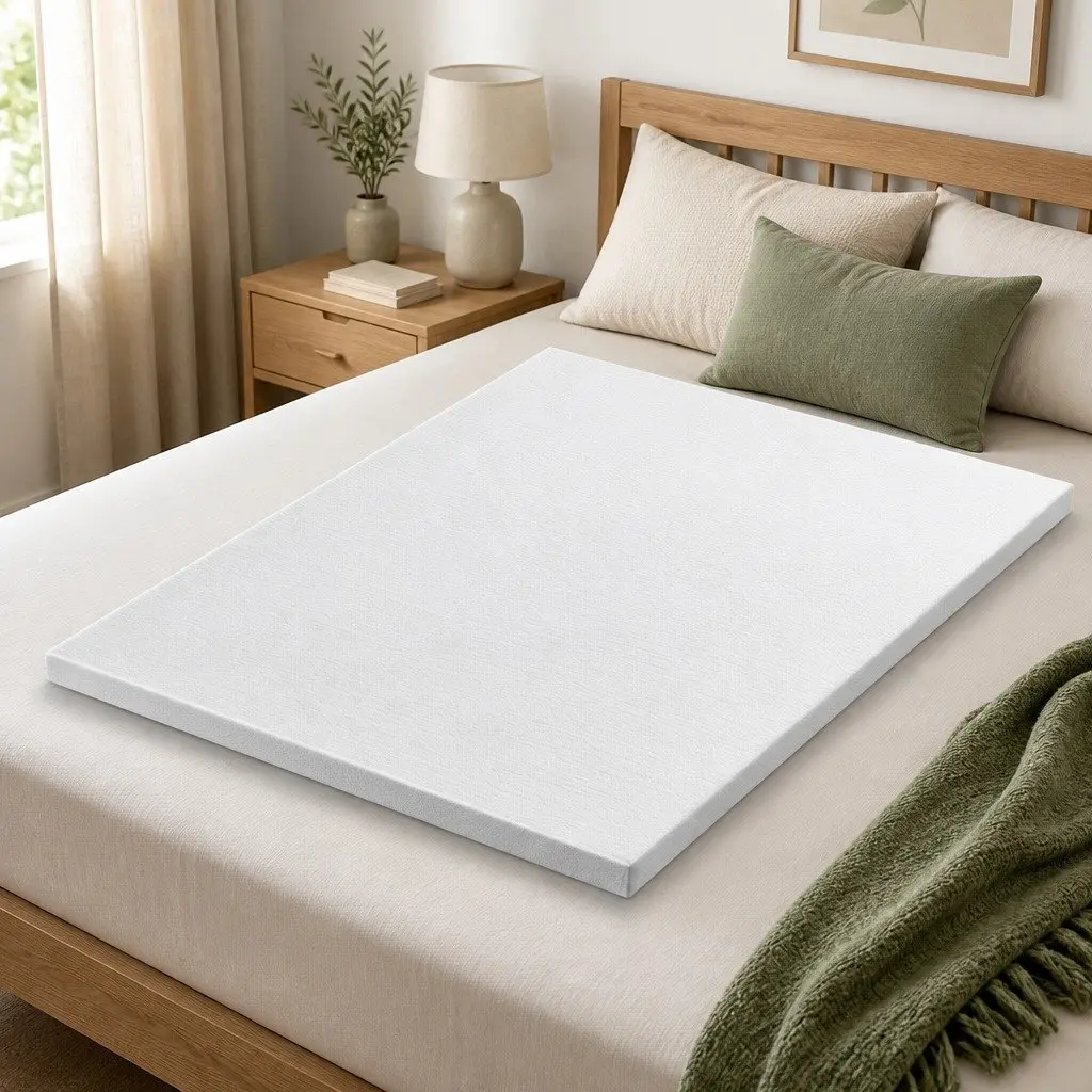 Memory Foam Mattress Topper Queen Bed 5cm Thickness Ventilated Gel Cool Sleep Support