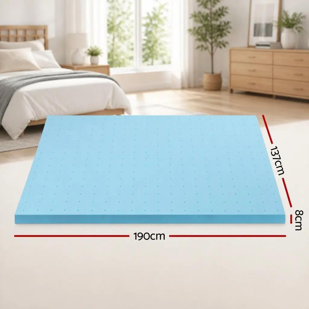 8cm Double Memory Foam Topper